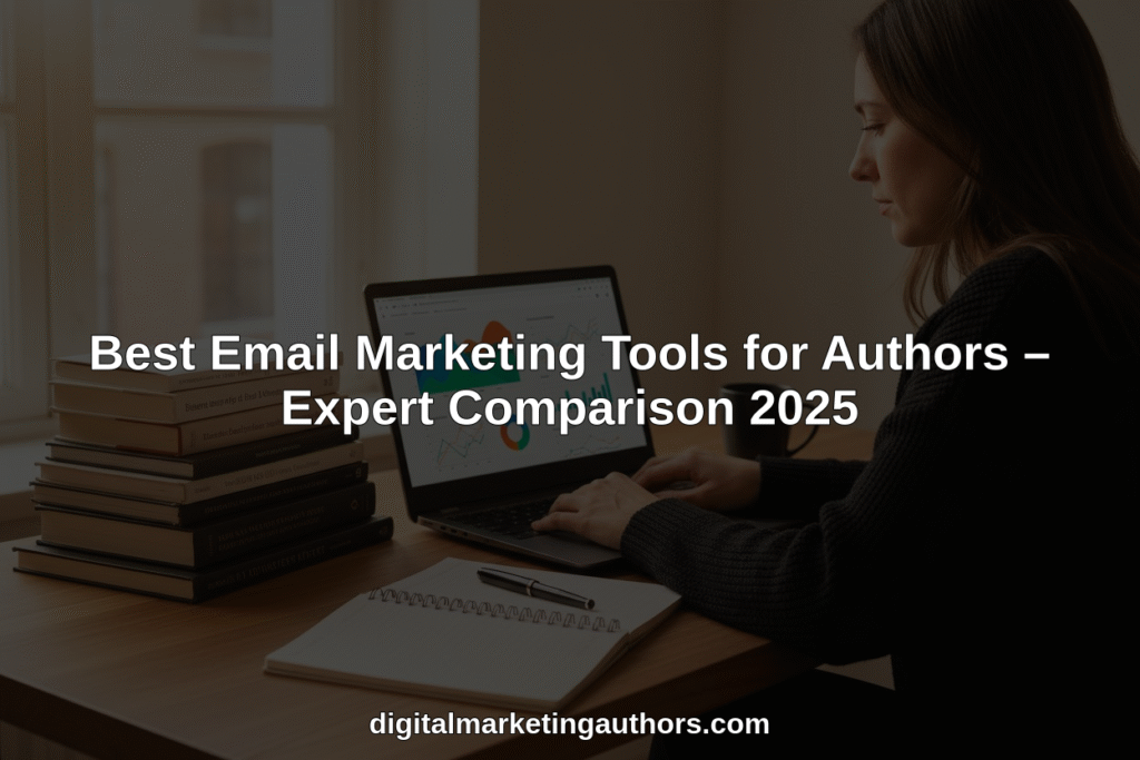 best email marketing tools for authors hero header image