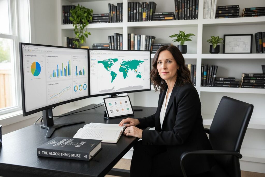 author AI marketing workspace